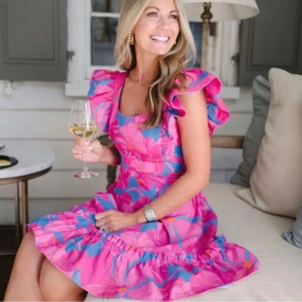 Tuckernuck X Cameran Eubanks Wimberly Wild Azalea Edisto Dress
